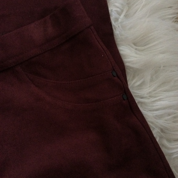 NWOT⭐️HP⭐️Anthro Sanctuary Hi-Rise Faux Suede Legging - Picture 11 of 11